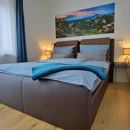 Moderne Ferienwohnung Im Herzen Von Koenigstein Exterior foto